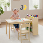 Load image into Gallery viewer, Kids Art Table & Chair Set with Storage