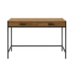 Load image into Gallery viewer, Slim Metal Frame Desk with Drawers
