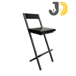 Load image into Gallery viewer, Foldable High Chair with Metal-Wood Design