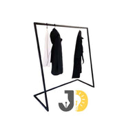 Modern Geometric Metal Clothes Rack
