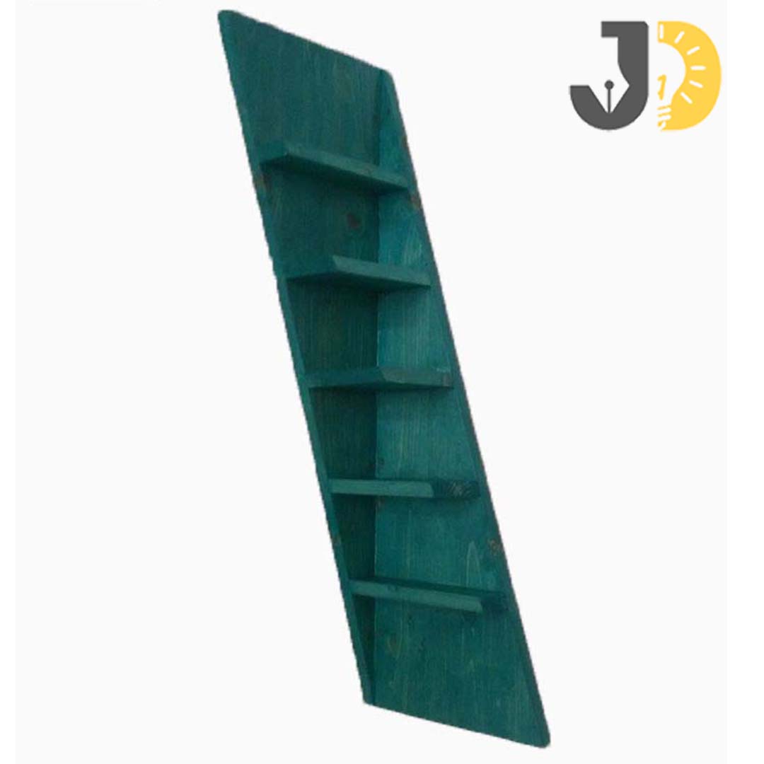 3d Wooden Corner Wall Shelf