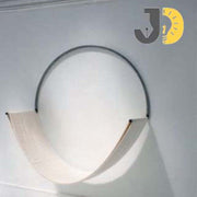 Minimal Wall-Mounted Circle Hammock