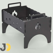 Portable Steel Charcoal Grill