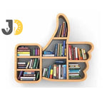 Load image into Gallery viewer, Creative Thumbs-Up Wooden Wall Shelf for Modern Office
