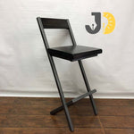 Load image into Gallery viewer, Foldable High Chair with Metal-Wood Design
