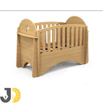 Load image into Gallery viewer, Elegant Wooden Baby Crib
