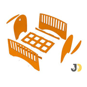 Elegant Wooden Baby Crib